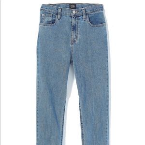 BDG high waisted longline girlfriend jean